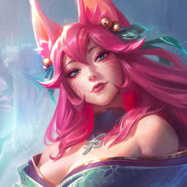 Ahri fleur spirituelle