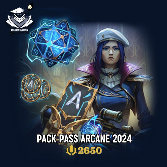 Pack passe Arcane 2024 - (2650 RP)