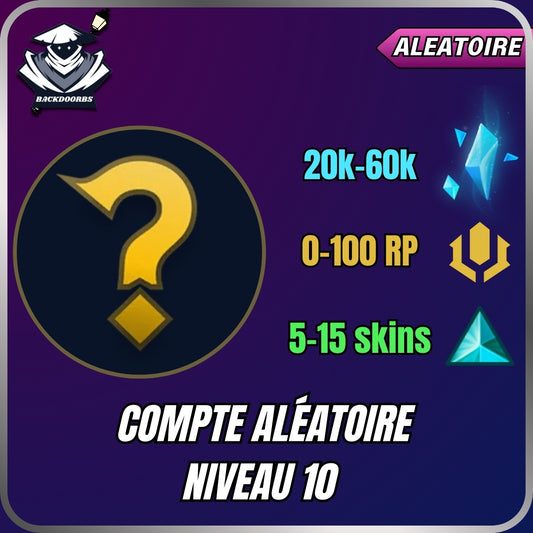 Compte aléatoire niveau 10